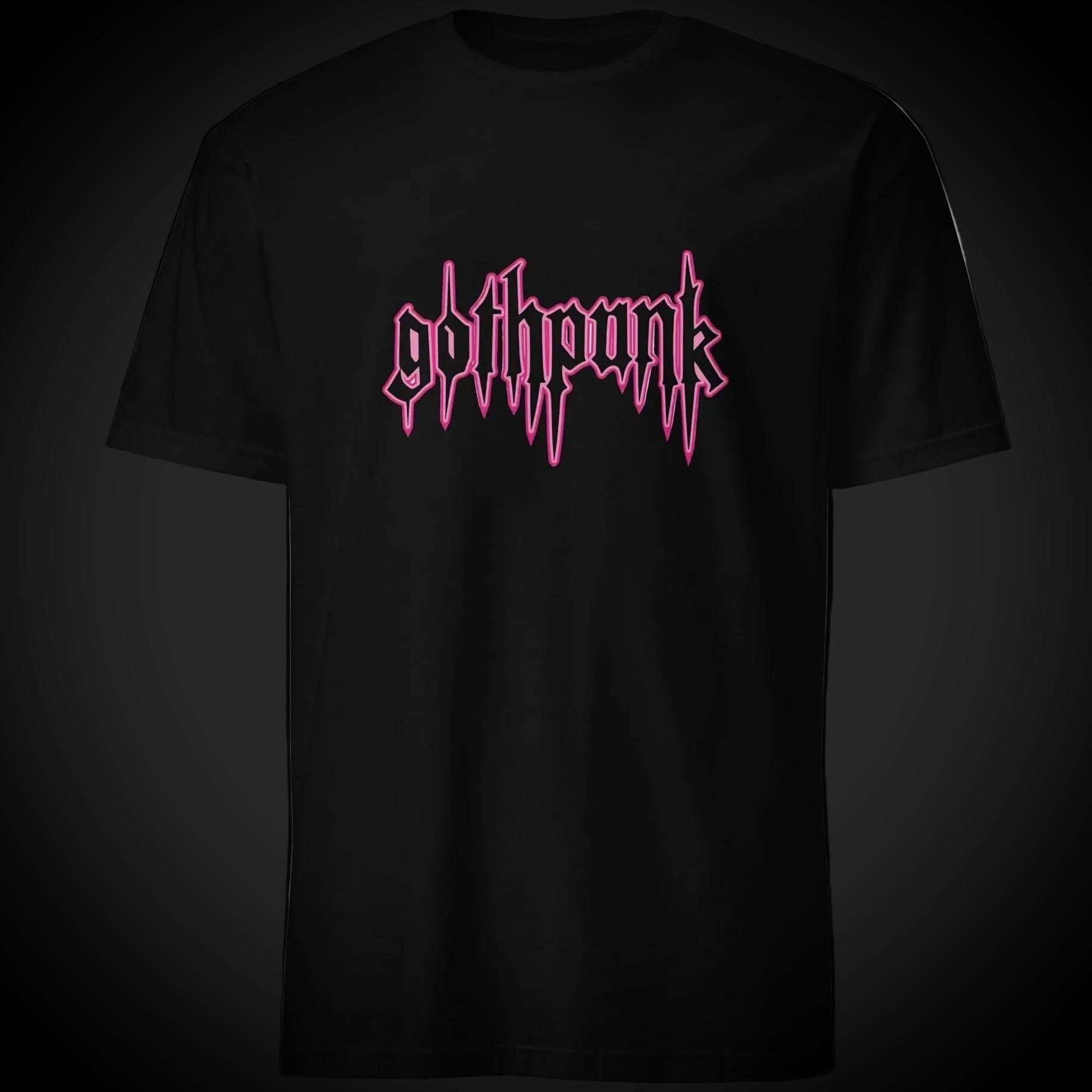 Gothpunk - classic neonbleed - black Unisex T-Shirt