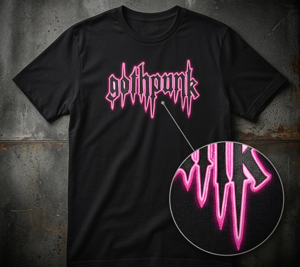 Gothpunk - classic neonbleed - black Unisex T-Shirt