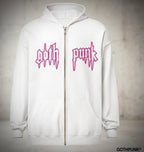 Gothpunk - classic neonbleed - Unisex zip hoodie