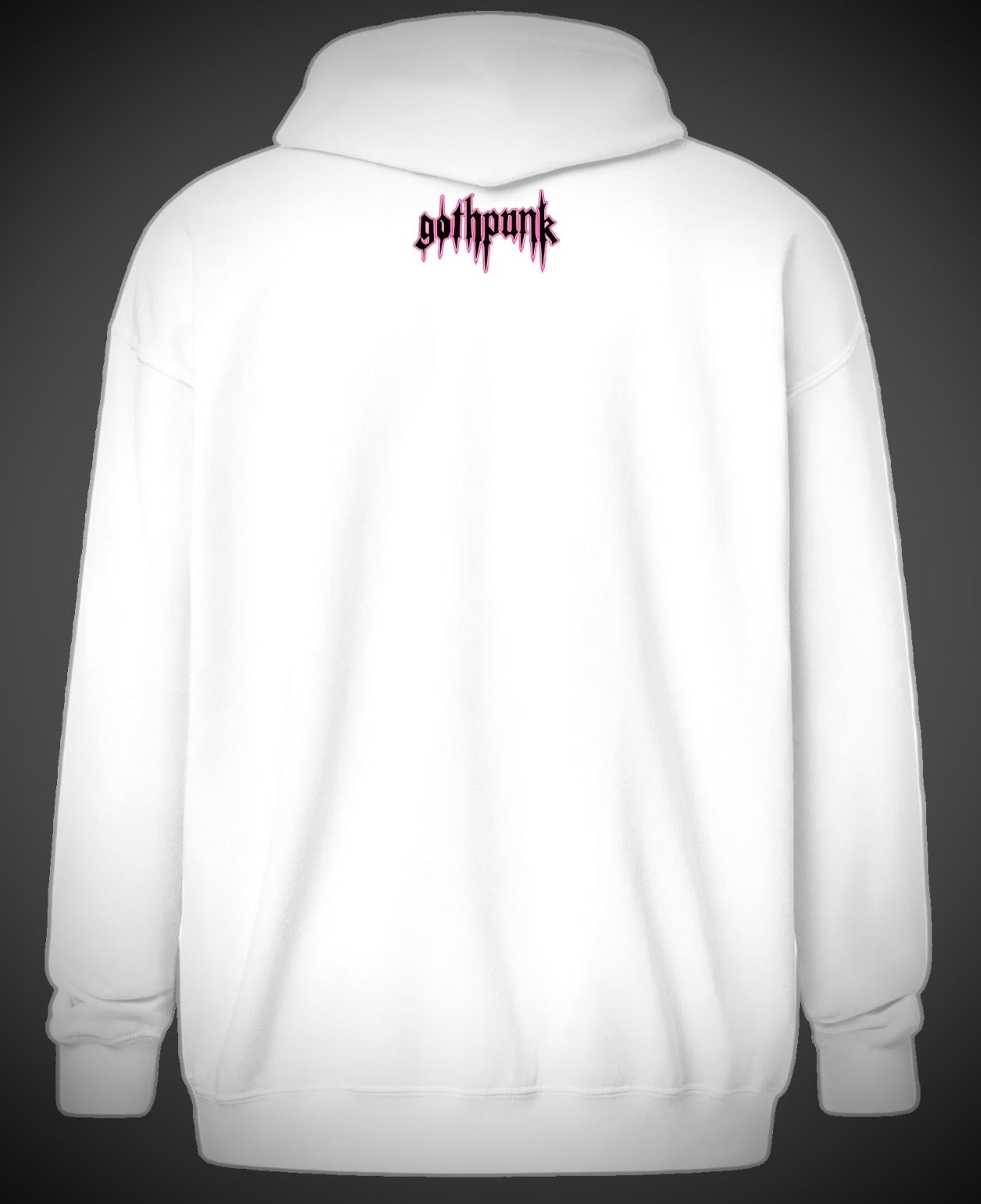 Gothpunk - classic neonbleed - Unisex zip hoodie