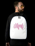 Gothpunk -classic neonbleed - white Minimalist Backpack.