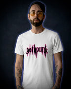 Gothpunk - classic logo - white Unisex T-Shirt