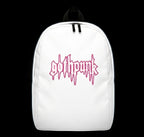 Gothpunk -classic neonbleed - white Minimalist Backpack.