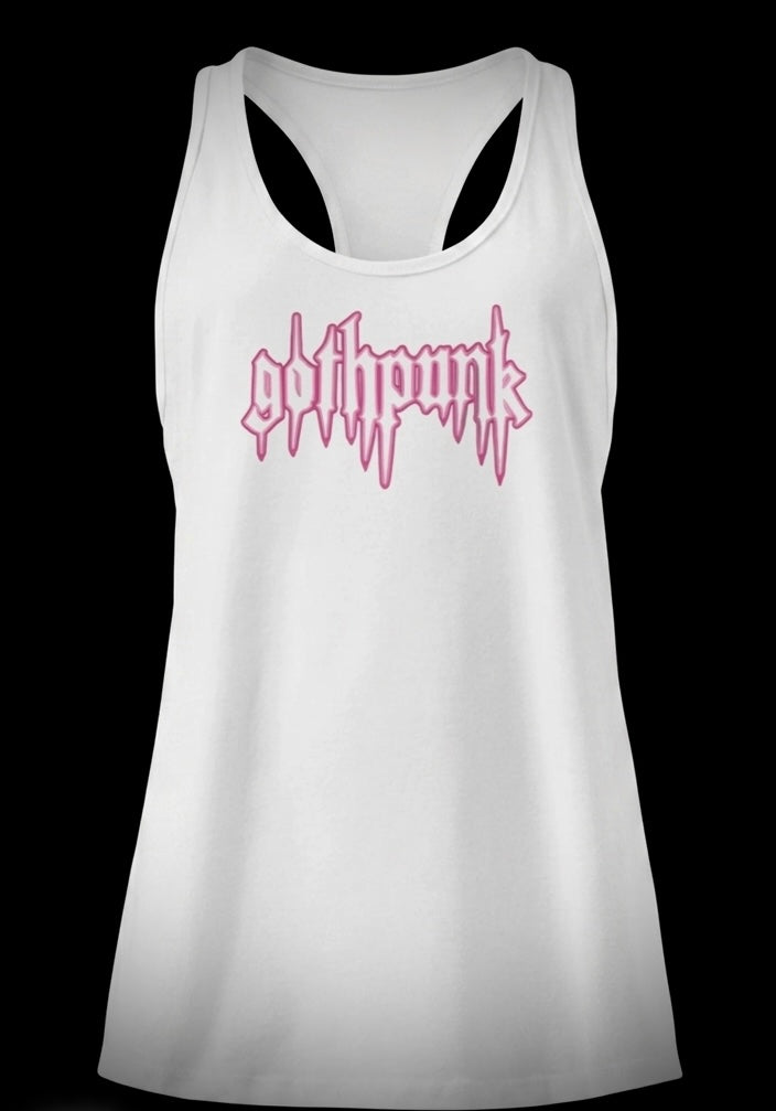 gothpunk racerback tank top