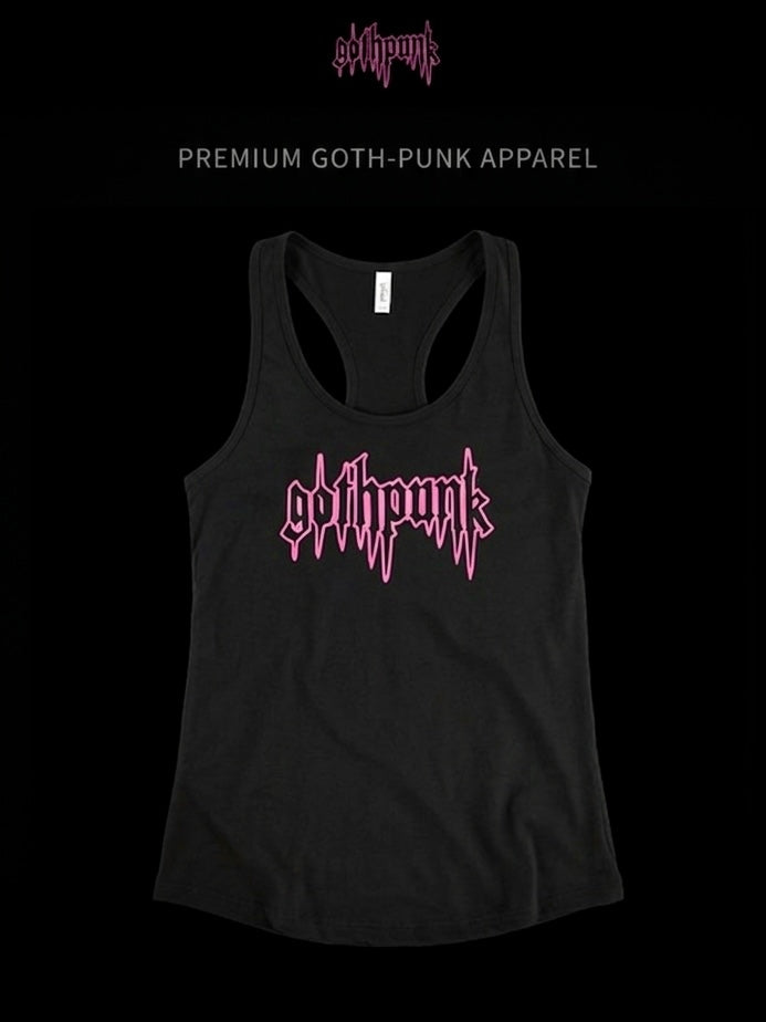 gothpunk racerback tank top