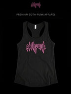 gothpunk racerback tank top
