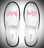 Gothpunk - classic neonbleed - female slip-on shoes