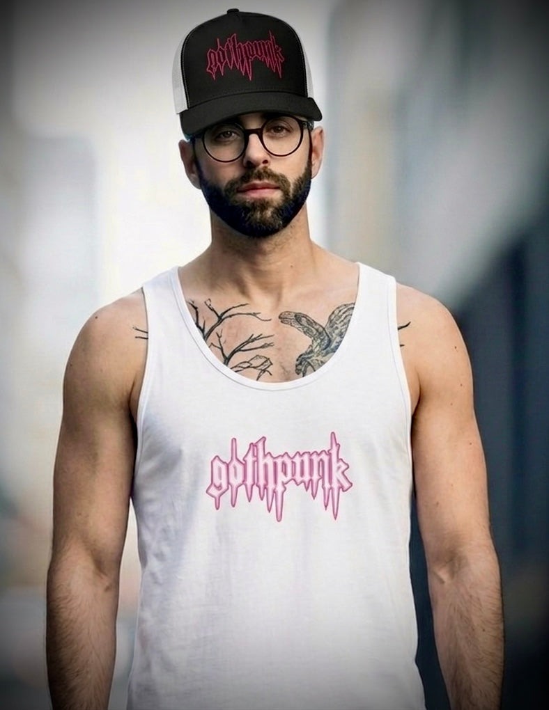 Gothpunk - classic neonbleed - Unisex Tank Top