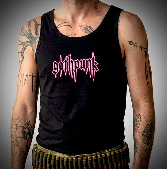 Gothpunk - classic neonbleed - Unisex Tank Top