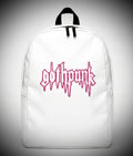 Gothpunk -classic neonbleed - white Minimalist Backpack.