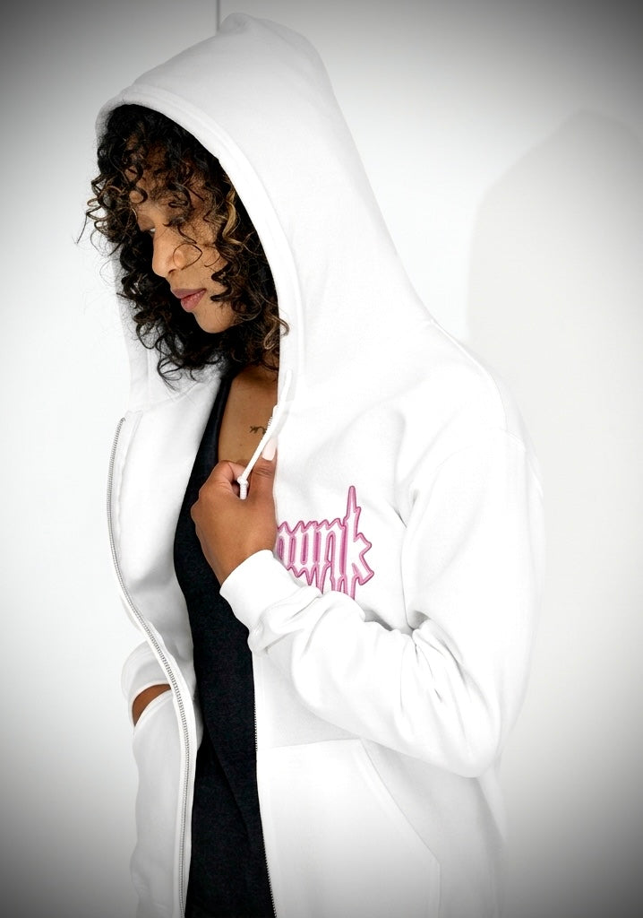 Gothpunk - classic neonbleed - Unisex zip hoodie