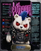 #002 Zero - Gothpunk neonbleed Ursus NFT