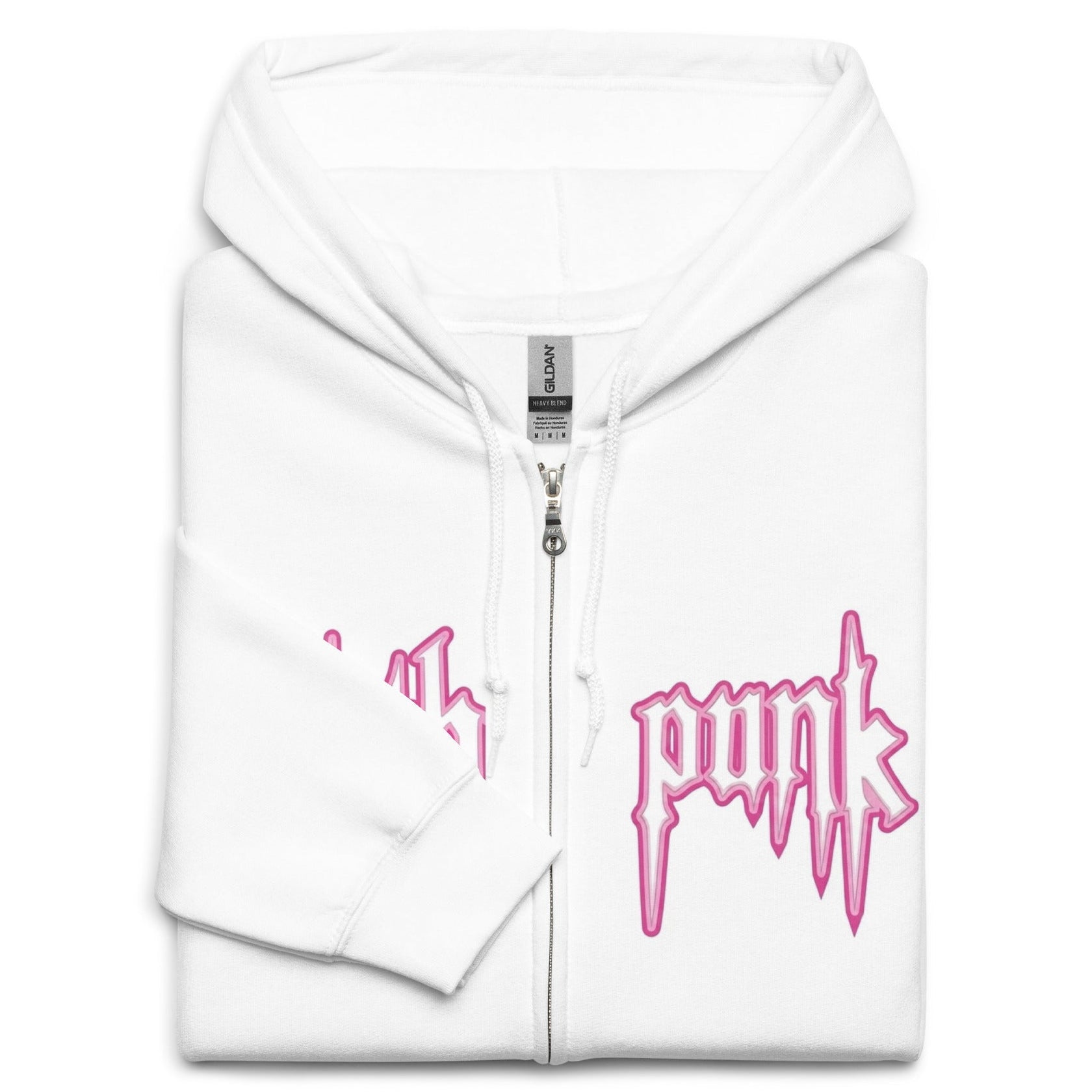 h.ANARCHY asymmetry zip hoodie goth punk ⛓️ ℌ