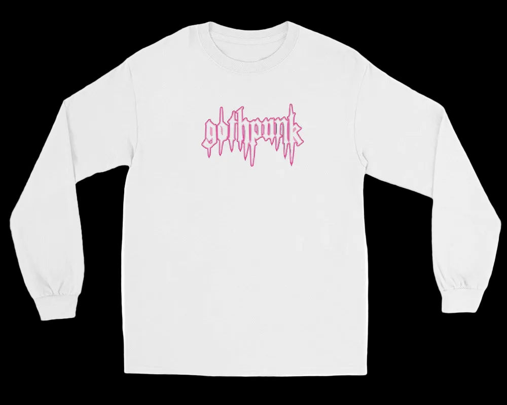 Gothpunk - Classic logo - black/white - Long Sleeve - Gothpunk.shop
