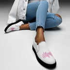 Product mockup Goth punk - Classic logo - female slip-on shoes
