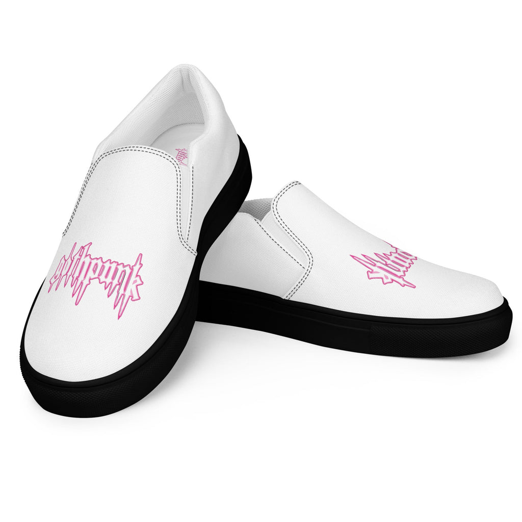 Product mockup Goth punk - Classic logo - female slip-on shoes